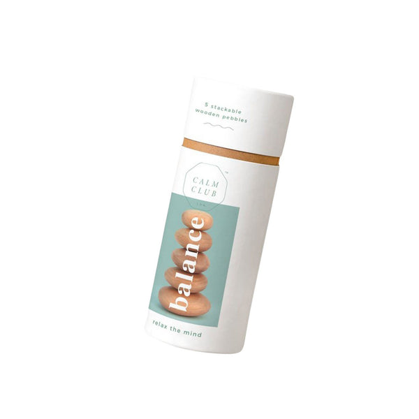 The packaging tube for the mindfulness stacking stones