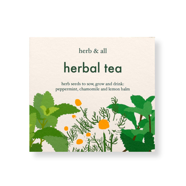 Herbal tea seed box