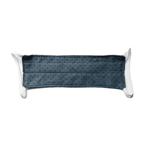Blue washable cotton face mask