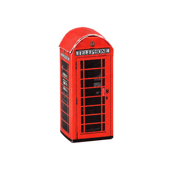 A red telephone box