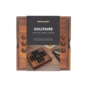 Deluxe Wooden Solitaire